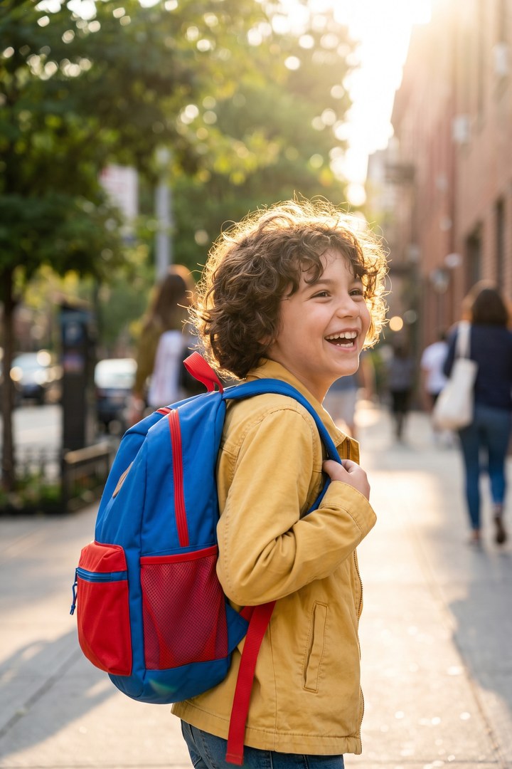 Mit einem Lächeln zur Schule — Zahnspange zum Schulstart